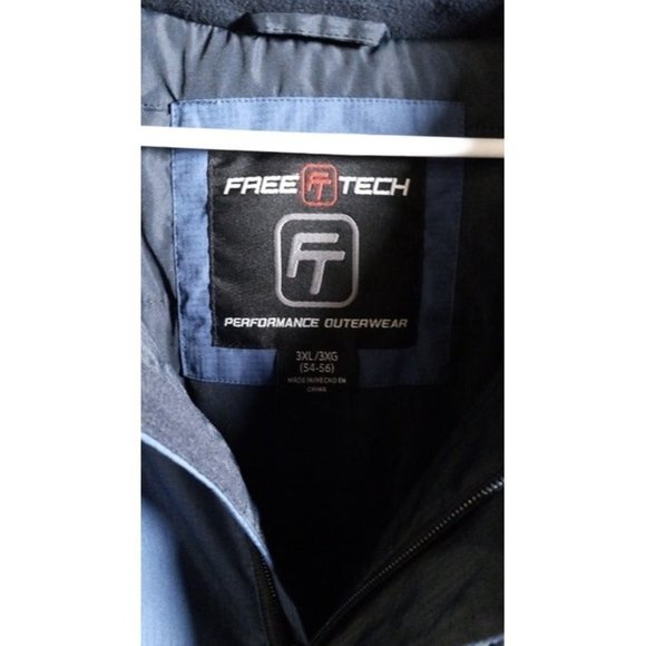 Free Tech Performance Outer Wear Size 3XL Winter Coat for Men - Picture 5 of 5
